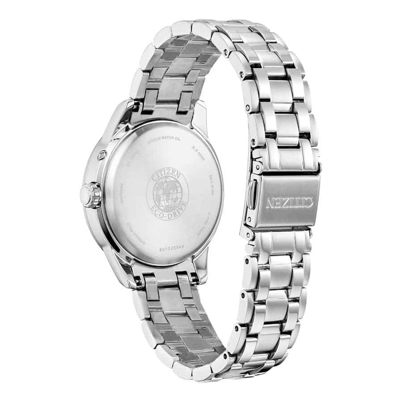 Citizen Silver World Time Classic Watch FC8001-87D