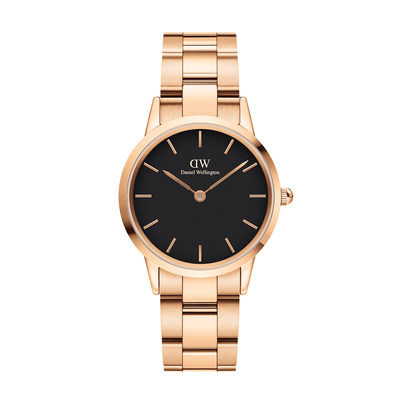 Daniel Wellington Iconic Link 32mm RG Black DW00100212 Watch Direct