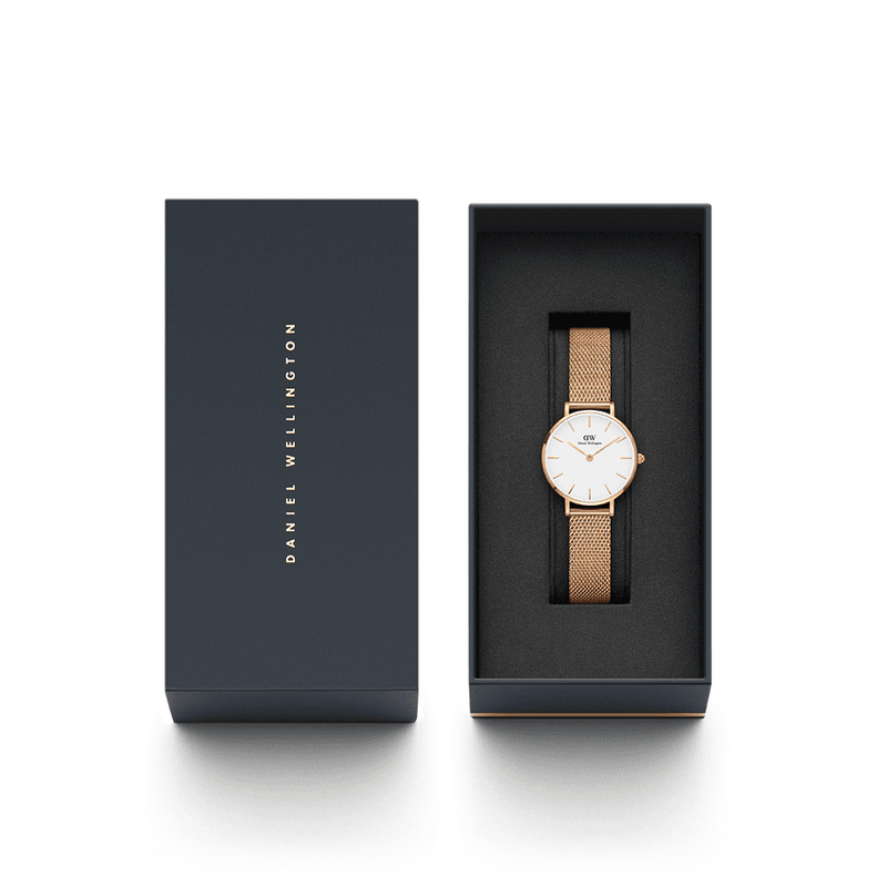 Daniel Wellington Petite 24 Melrose LIMITED RG 白色 DW00100418