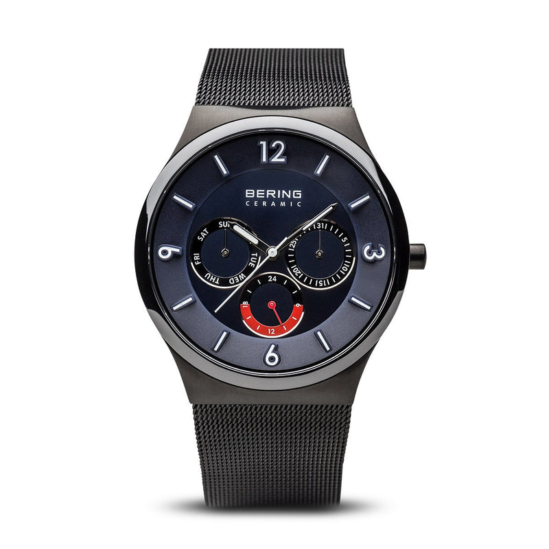 Bering Ceramic Brushed Black Watch