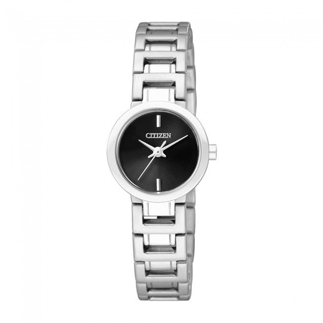 Citizen Quartz Black Dial Ex0330-56E Womens Watch