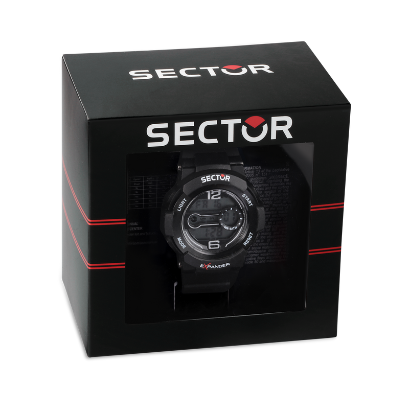 Sector EX-16 黑色数字手表 R3251525001