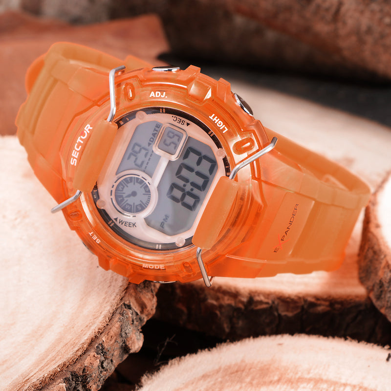 Sector EX-05 Orange Digital Watch R3251526002