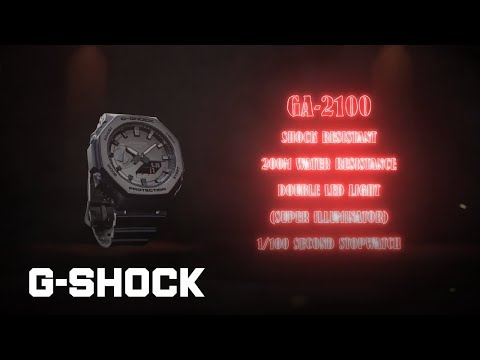 G-Shock "CasiOak" Carbon Core Guard Black GA2100-1A