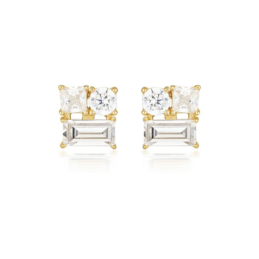 Georgini Thea Stud Earring Gold