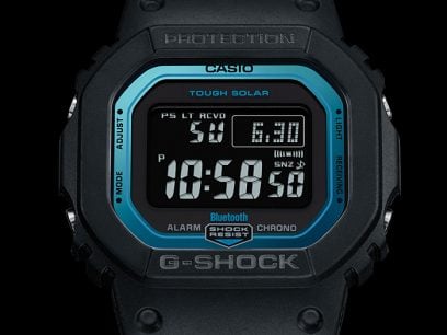 G-Shock Bluetooth Connect Black and Blue GWB5600-2D