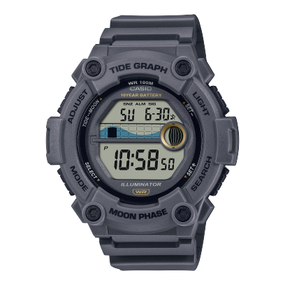 Casio Tide Graph Moon Data Digital Watch WS1300H-8AV