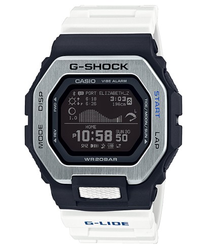 G-Shock G-Lide 系列极致白色表带运动手表 GBX100-7D