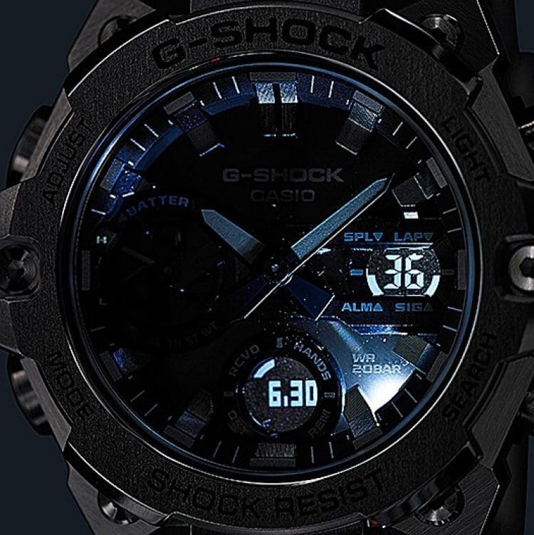 G-Shock Connected 不锈钢太阳能男式手表 GSTB400D-1A