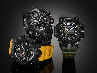 G-Shock 三重传感器 Mudmaster GWG1000-1A