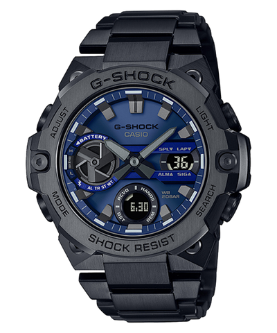 G-Shock Connected 不锈钢太阳能男式手表 GSTB400BD-1A2