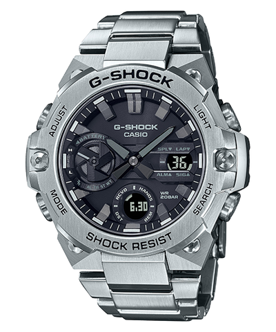 G-Shock Connected 不锈钢太阳能男式手表 GSTB400D-1A