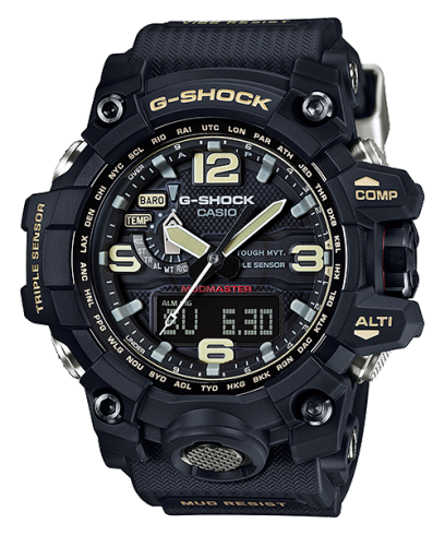 G-Shock 三重传感器 Mudmaster GWG1000-1A