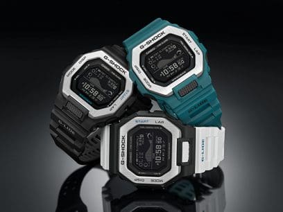 G-Shock G-Lide 系列极致白色表带运动手表 GBX100-7D