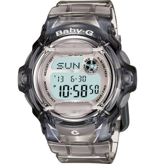 Casio Baby-G Grey Whale Digital Sport  Bg169R-8 -  Womens Watch