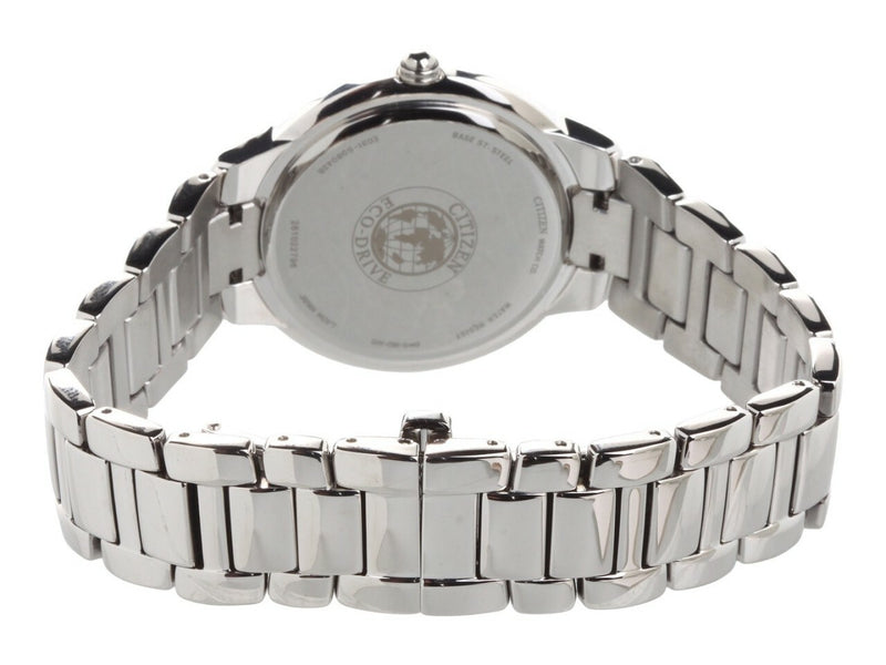 Citizen Eco-Drive Ciena Diamond Stainless-Steel Em0090-57A - Womens Watch