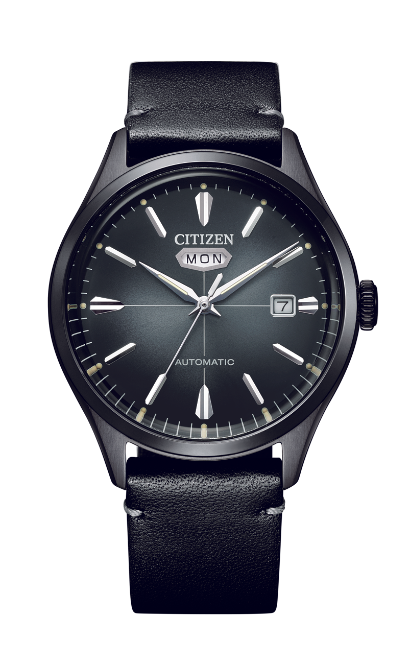 Citizen C7 Series Black Dial Automatic Watch NH8395-00E