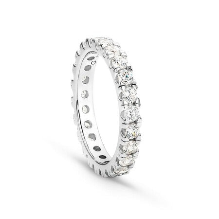 Georgini Vienna 3Mm Ring Silver Size 10