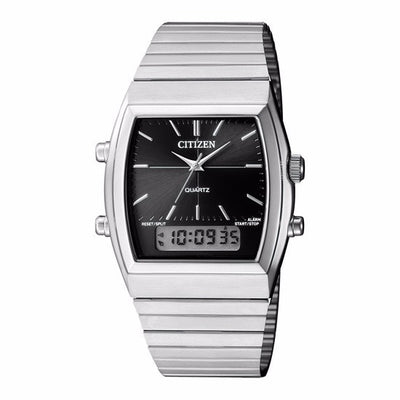 Citizen Quartz Alarm Chronograph Analog Digital Jm0540-51E Mens Watch