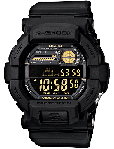 Stealth Mission Precision G-Shock Watch with Black Resin Band GD350-1B