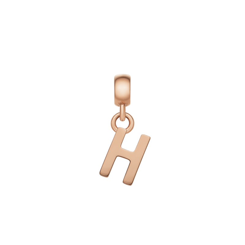 Daniel Wellington Letter Charm Rose Gold