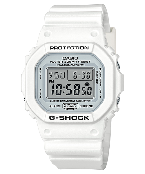 G-Shock 5600 Series All White Men's Watch DW5600MW-7D – Watch