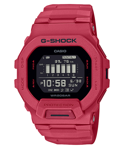 G-Shock G-Squad Distance Data Watch GBD200RD-4D