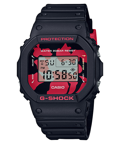 G-Shock Nishikigoi  Showa Sanshoku koi Watch DW5600JK-1D