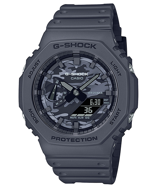 G-Shock CasiOak 碳芯迷彩 GA2100CA-8A