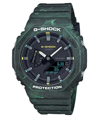 G-Shock CasiOak 碳芯神秘森林 GA2100FR-3A