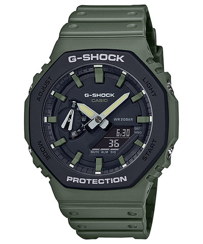 G-Shock CasiOak 碳芯防护手表 GA2110SU-3A