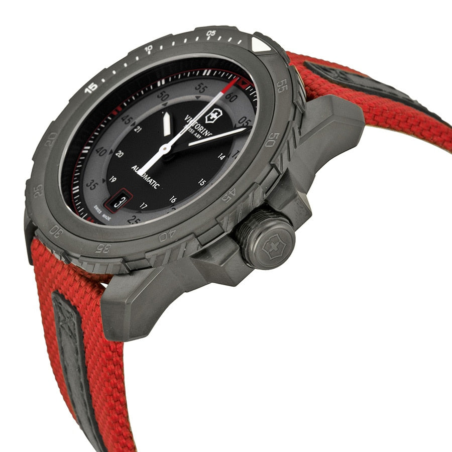 Victorinox Swiss Army Alpnach Mechanical Automatic Grey And Silver Dia Watch Direct