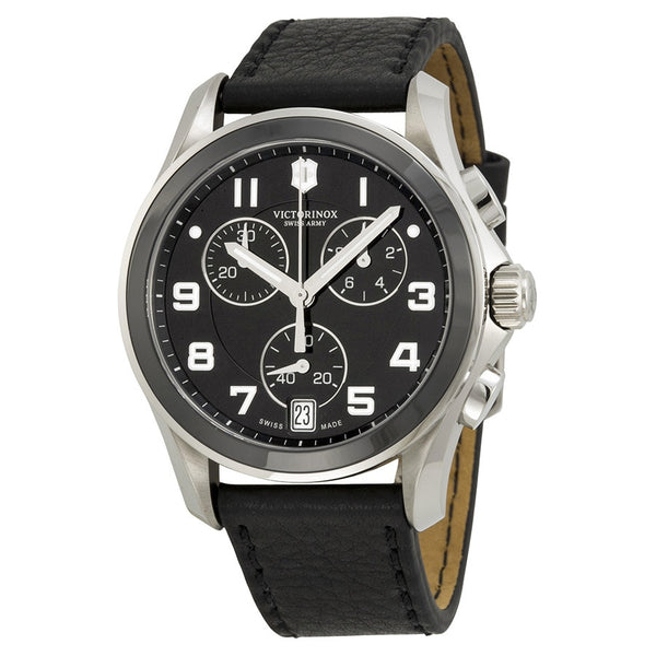 Victorinox Swiss Army Chrono Classic Black Ceramic Bezel Mens Watch 24 Watch Direct