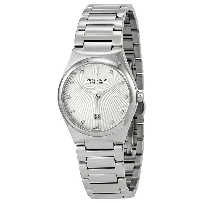 Victorinox Swiss Army Victoria Silver Dial Stainless Steel Ladies Watch